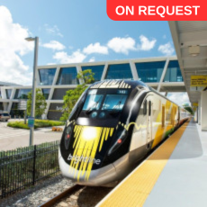 BRIGHTLINE TRAIN - (SAÍDAS DE FORT LAUDERDALE PARA ORLANDO)